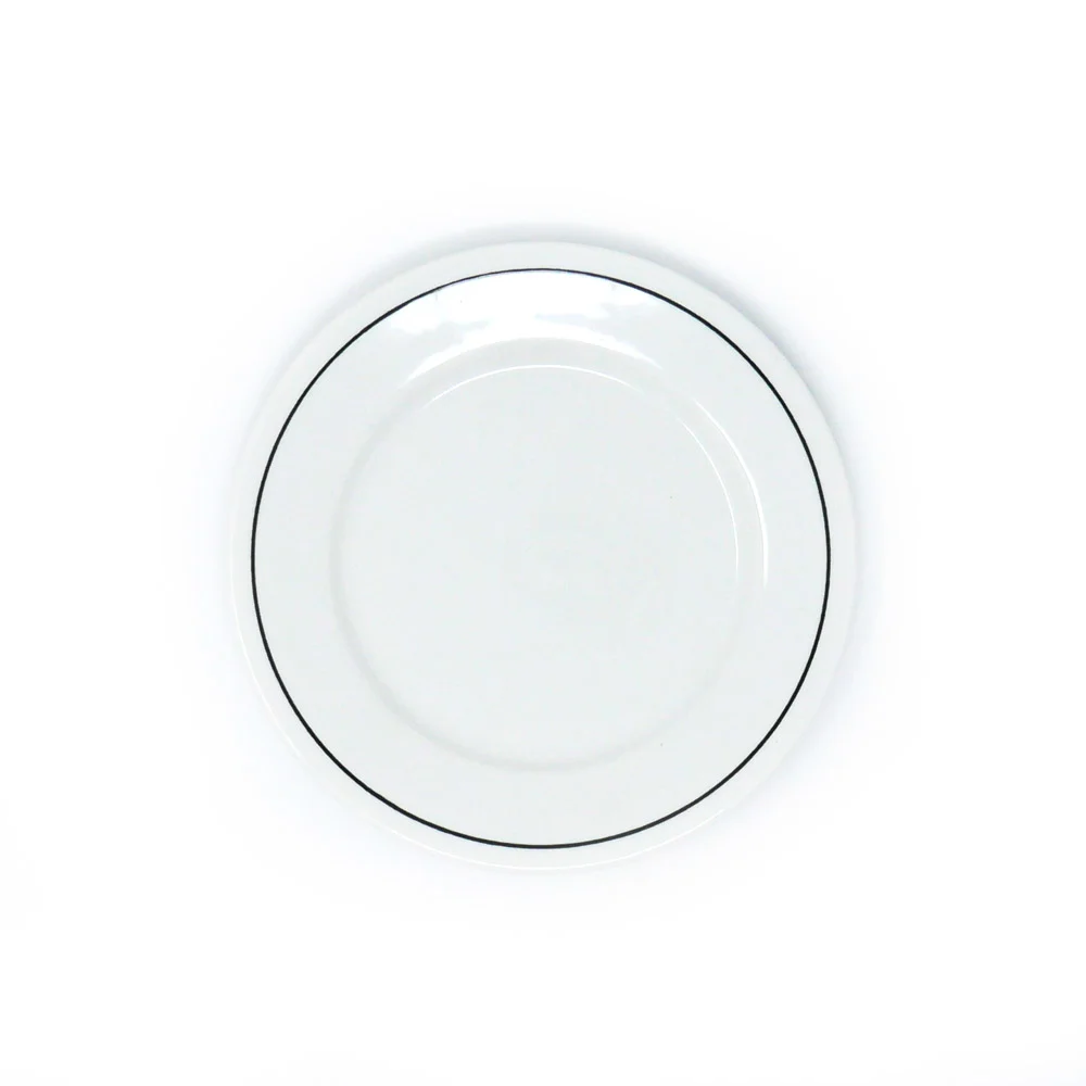 Assiette plate Dudson Back Line - 6 3/8 po · 36/caisse