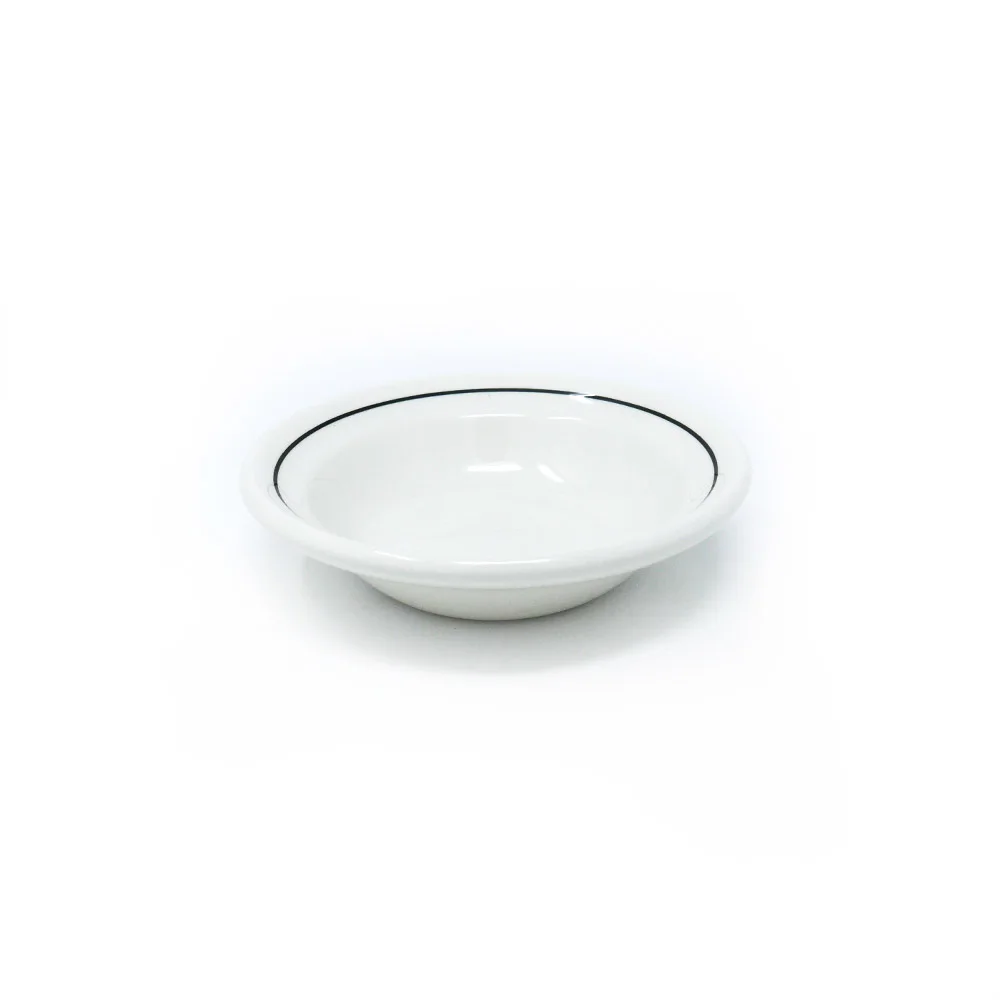 Bol à céréale Dudson Black Line - Bol à fruits · 5 1/8 po · 36/caisse