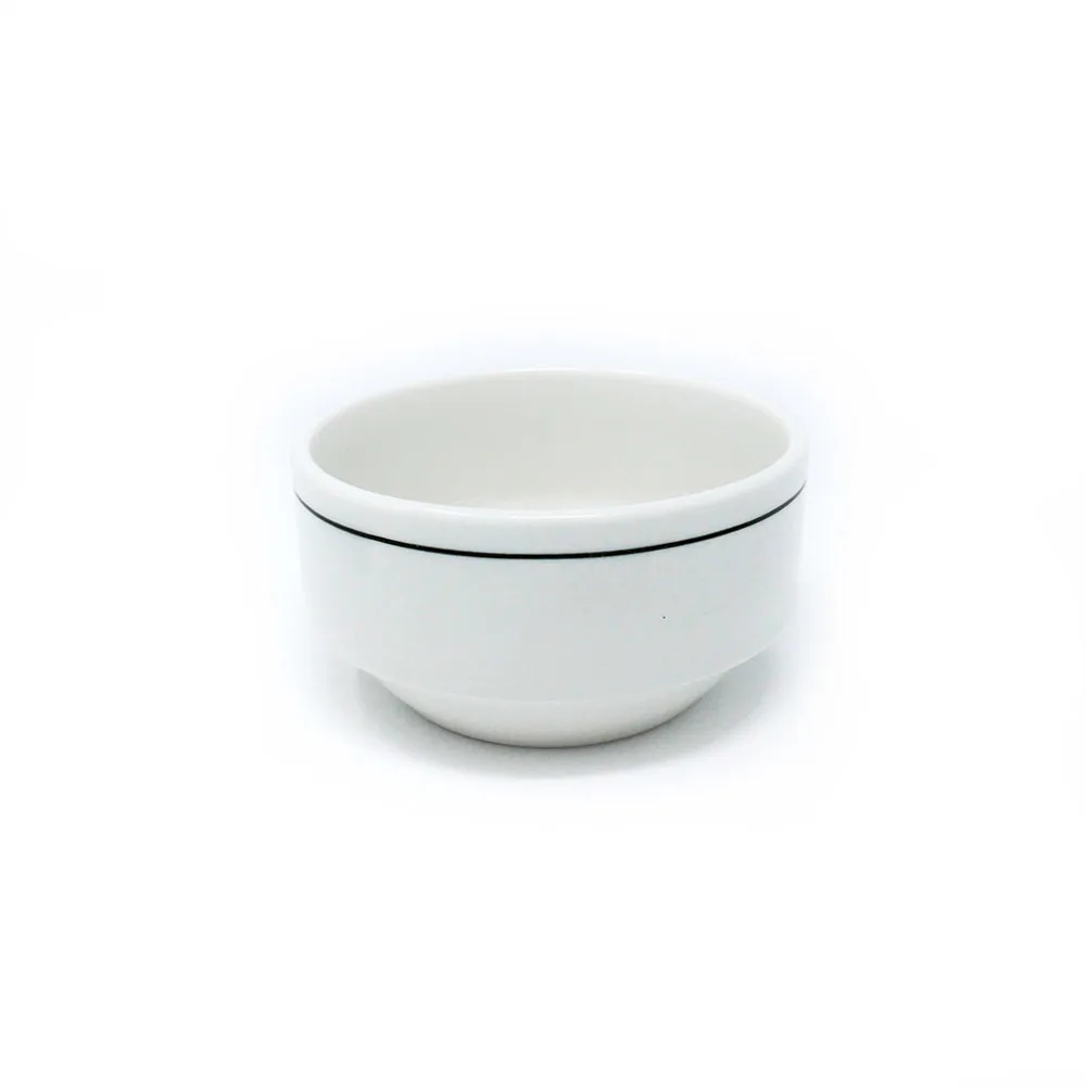 Bol à céréale Dudson Black Line Olten - Bol à fruit · 4 1/8 po · 36/caisse