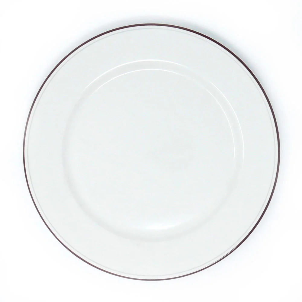 Assiette plate Dudson - 10 po · 24/caisse