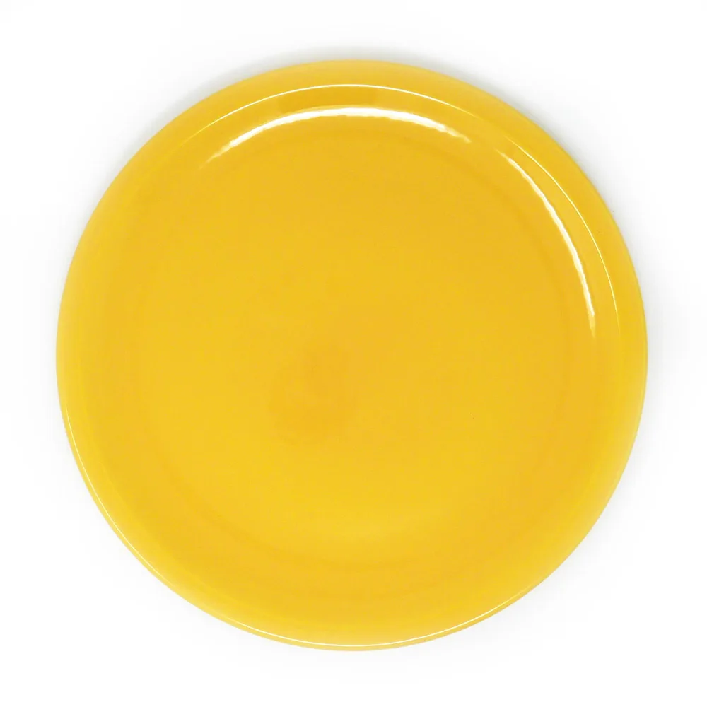 Assiette plate Dudson Paintbox Marigold - Assiette à pizza · 12 1/4 po · 12/caisse