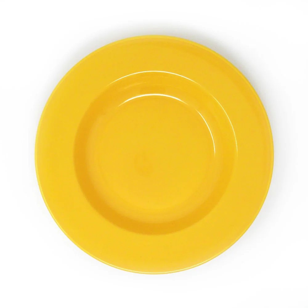 Assiette creuse Dudson Paintbox Marigold - Assiette à pâtes/soupe · 11 3/8 po · 12/caisse