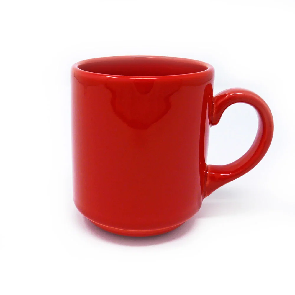 Mug Tasse / Mug / Soucoupe Dudson Paintbox Flame Red - 11.5 oz · 14/caisse