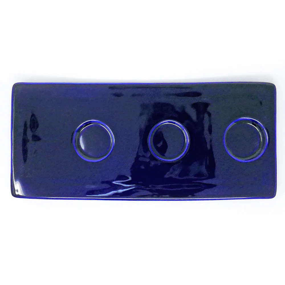 Assiette présentation Dudson Paintbox Midnight Blue - 6 1/2 x 5 7/8 po · 4/caisse