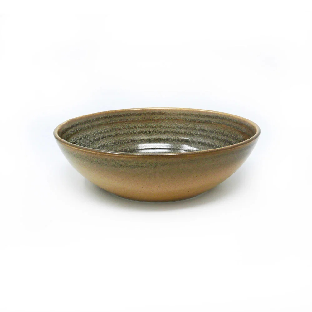 Bol à salade Dudson Evo Granite - Bol oval profond · 6 1/2 po · 12/caisse