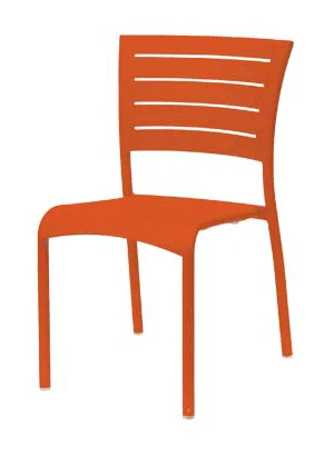 Chaise métal Maison Rondeau FN39811ORG
