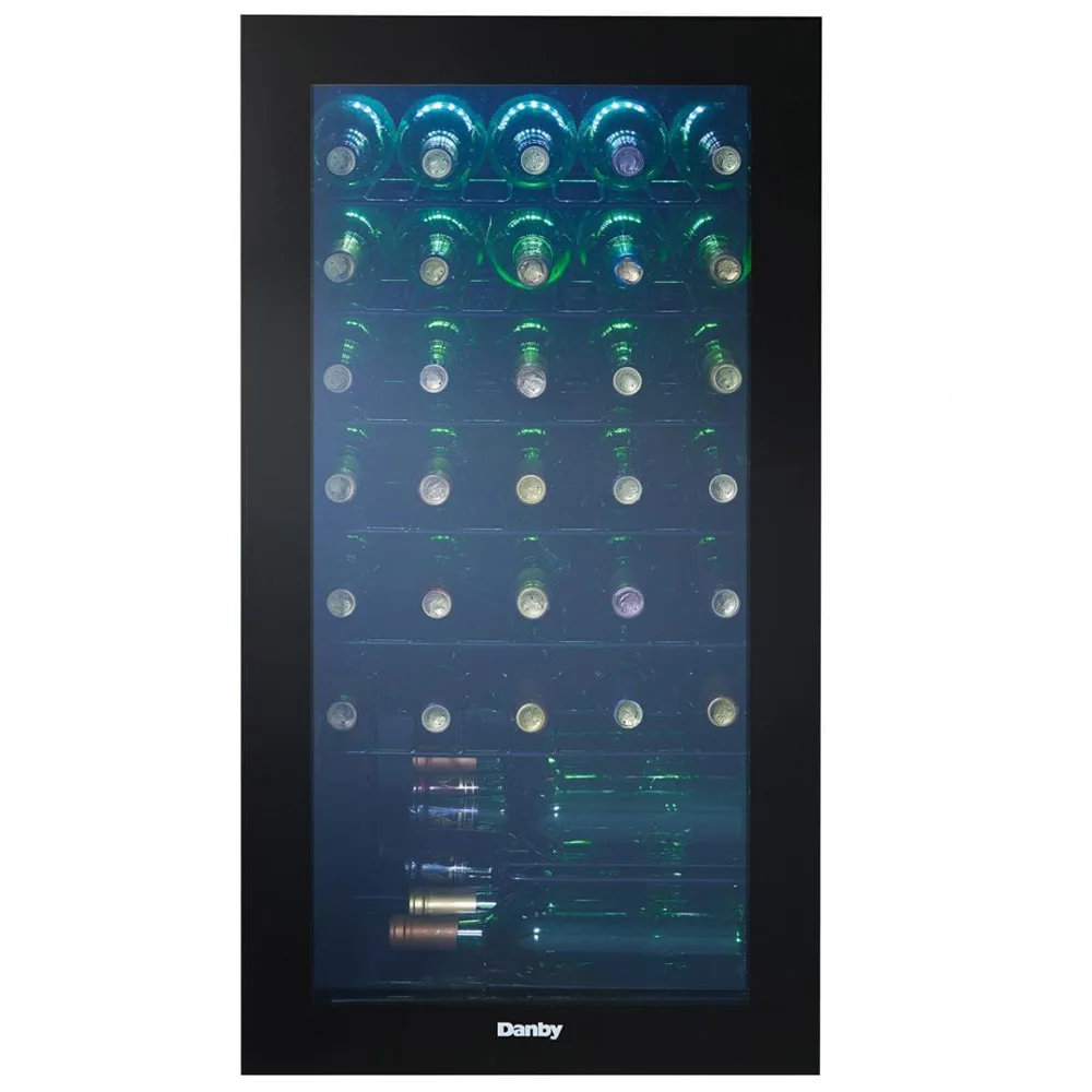 Danby DWC036A2BDB-6 – Cellier refroidisseur à vin – 36 bouteilles – Éclairage LED
