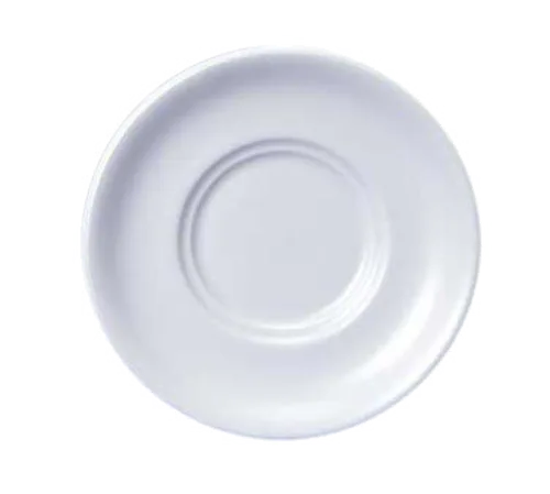 Soucoupe à thé Tasse / Mug / Soucoupe Churchill WHTSOL1 - White · 5 7/8 po · Blanc