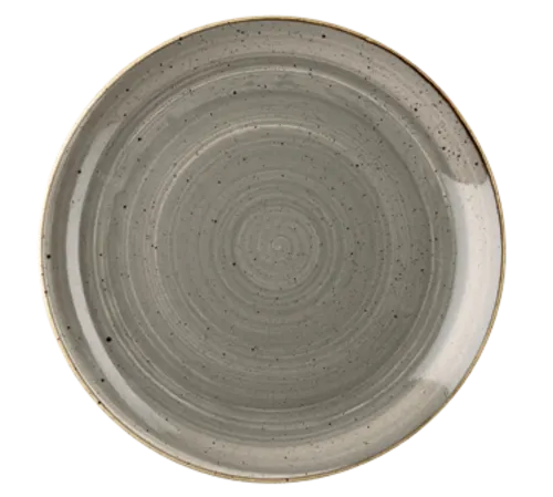Assiette plate Churchill SPGSEV111 - Stonecast Peppercorn Grey · 11 1/4 po · Gris poivre
