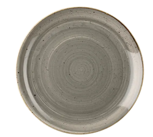 Assiette plate Churchill SPGSEV101 - Stonecast Peppercorn Grey · 10 1/4 po · Gris poivre