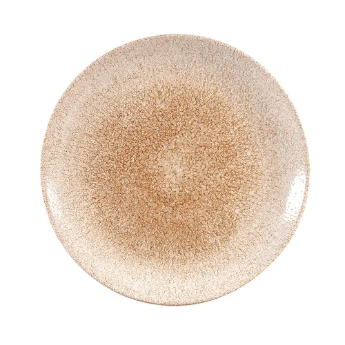 Assiette creuse Churchill RKGOEVB91 - Studio Prints Raku · 40 oz · 9 3/4 po dia. x 1 3/8 po H · Orange grenat