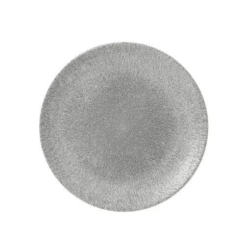 Assiette plate Churchill RKGJEV101 - Studio Prints Raku · 10 1/4 po · Gris jaspe