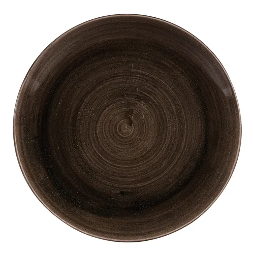 Assiette plate Churchill PAIBEV101 - Stonecast Patina Iron Black · 10 1/4 po · Fer noir