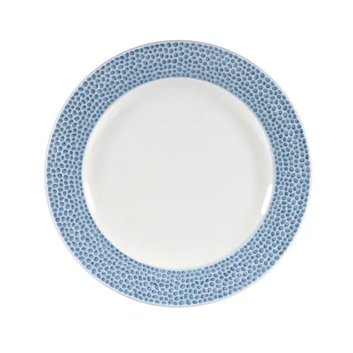 Assiette plate Churchill OCISIF581 - Isla Spinwash · 10 7/8 po · Bleu Océan