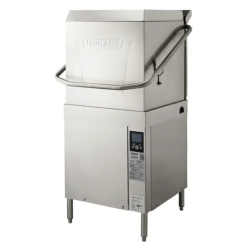 Lave-vaisselle commercial électrique à porte haute température Hobart AM16-BAS-2 - 208-240 V/3ph