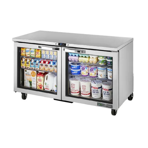 Réfrigérateur sous-comptoir à 2 portes True TUC-60-HC - 60 po · 17,8 cu. pi.