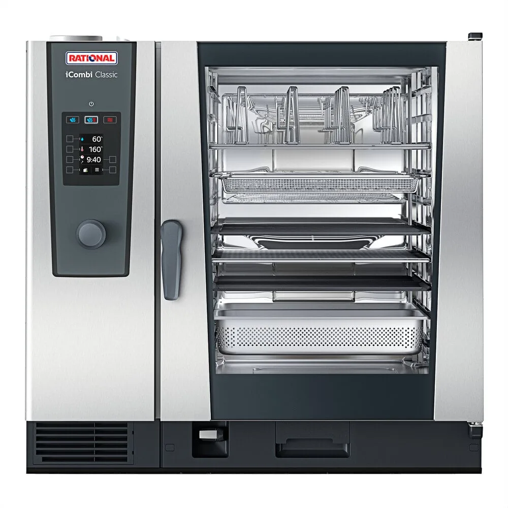 Four combiné ICombi Classic 10 pleine grandeur électrique Rational - 208/240V, 3 Phases, B
