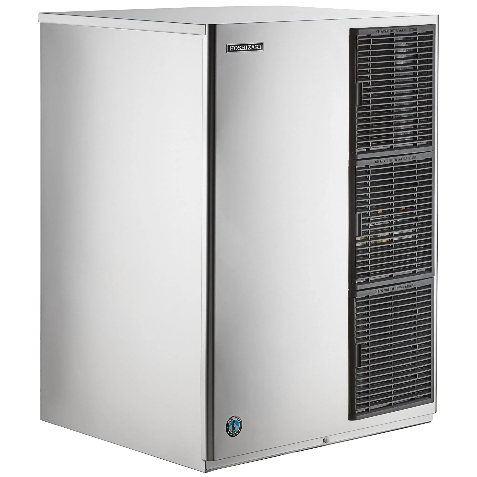 30" Machine à glaçons croissant à refroidissement par air Hoshizaki KM-1340MAJ - 208-230V; 1 Phase; 1275 lb.