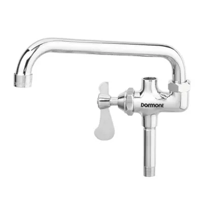 Bec pivotant de 12po Dormont LFAF-12-R Robinet supplémentaire de prérinçage Power Force