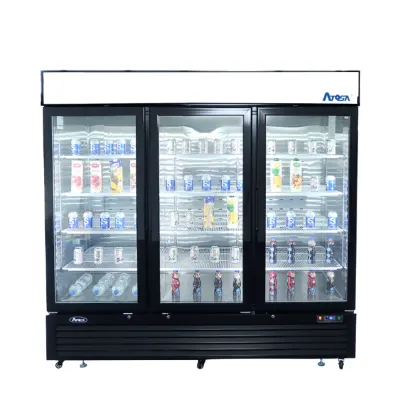 Congélateur 3 portes vitrées Atosa MCF8728GR