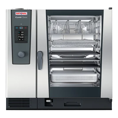 Four combiné ICombi Classic 10 pleine grandeur gaz propane Rational - 208/240V, 3 Phases