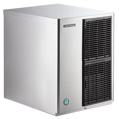 22" Machine à glaçons croissant format étroit à refroidissement par air Hoshizaki KM-520MAJ - 556 lb.