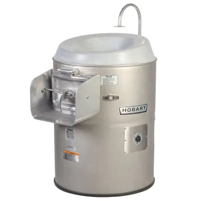 Éplucheuse à pommes de terre Hobart 6460-1 60 lb - 120V, 1 hp