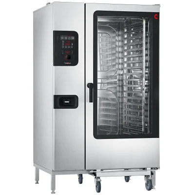 Four combiné pleine grandeur enfournable sans chaudière électrique avec contrôles EasyDial Convotherm C4ED20.20ES - 208V, 3 Phase, 66.4 kW