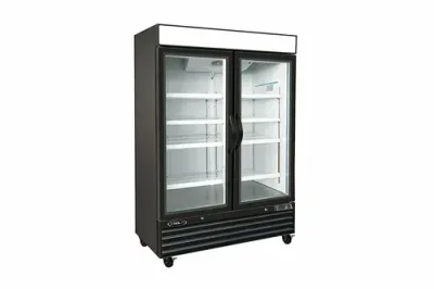 Congelateur vitrine a 2 portes vitrees Kool-It KGF-48