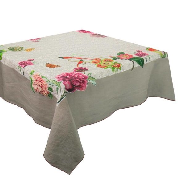 Garnier-Thiebaut 36240 tablecloth nappe gaia floralies