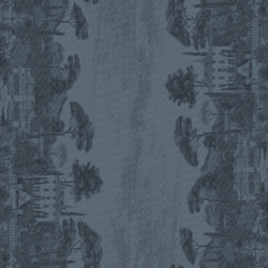 Garnier-Thiebaut 40912 tablecloth nappe Palazzina crepuscule