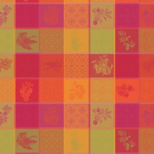 Garnier-Thiebaut 41066-41068 tablecloth nappe Mille tutti frutti sangria