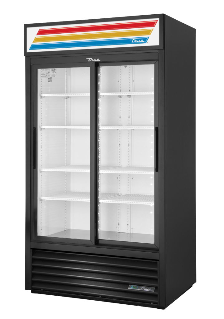 True GDM-37-HC-LD glass door merchandiser frigo vitré