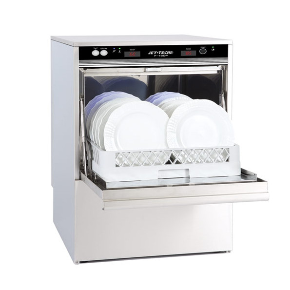 Jet-Tech F-18DP high-temperature hot water commercial dishwasher lave-vaisselle haute température commercial