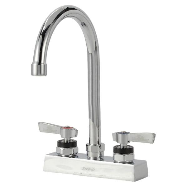 Dormont LFF-DBF4-G06S Swivel gooseneck faucet 6po on 4po deck-mount