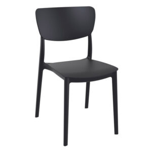 Chair Monna - Polypropylene black - by Siesta