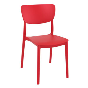 Chair Monna - Polypropylene red - by Siesta