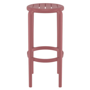 Tabouret de bar Tom 45 marsala par Siesta