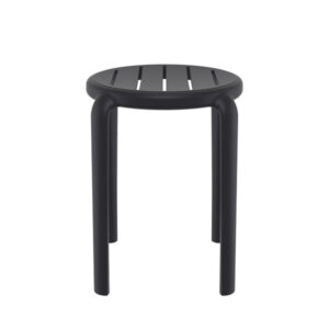 Tabouret Tom 45 noir par Siesta